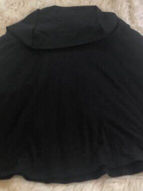 Womens Maternity Sz L Black Skirt